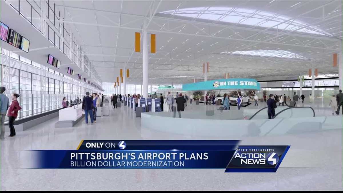 Pittsburgh International Airport plans billiondollar modernization