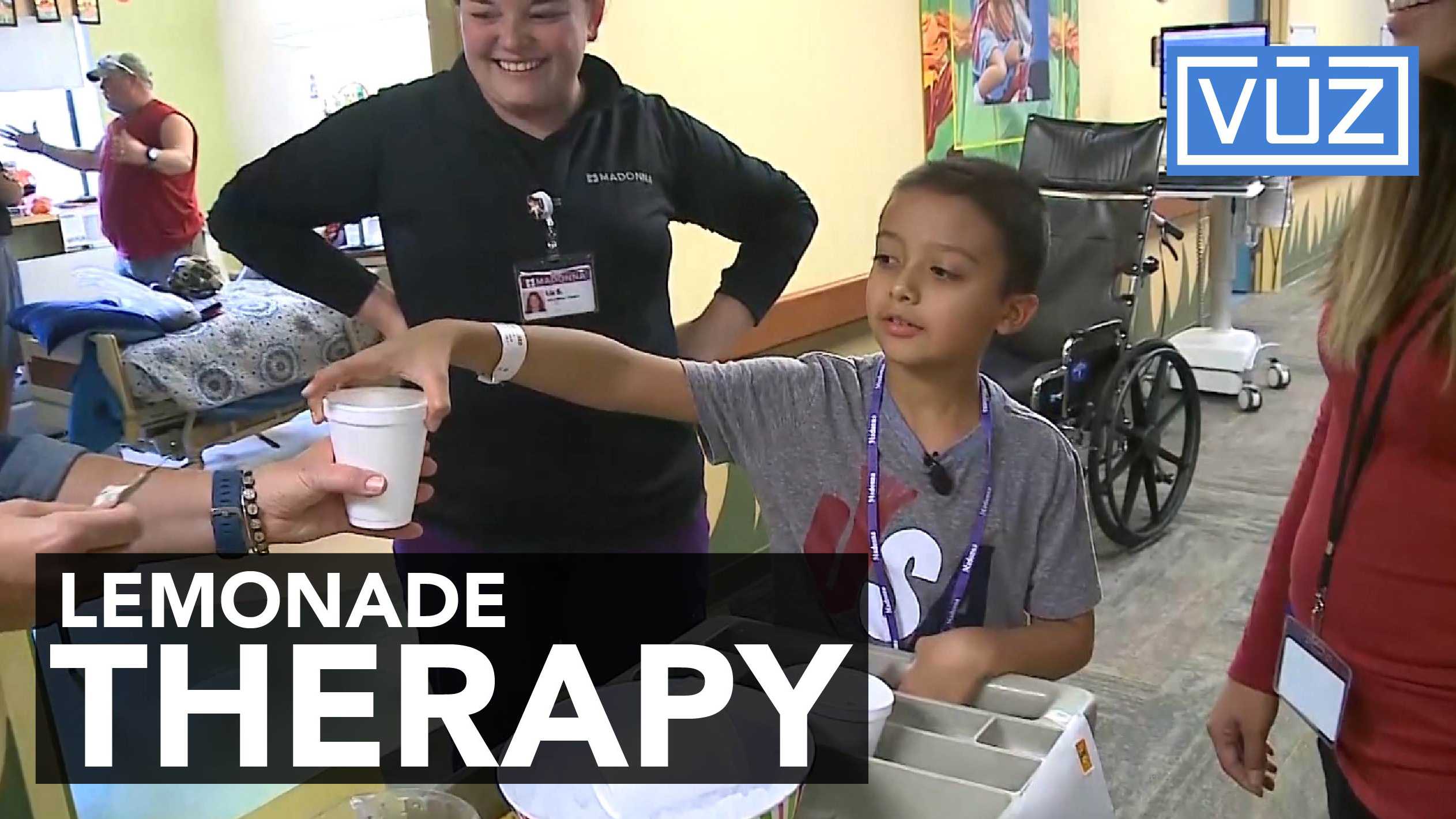 Lemonade stand becomes 8-year-old's therapy