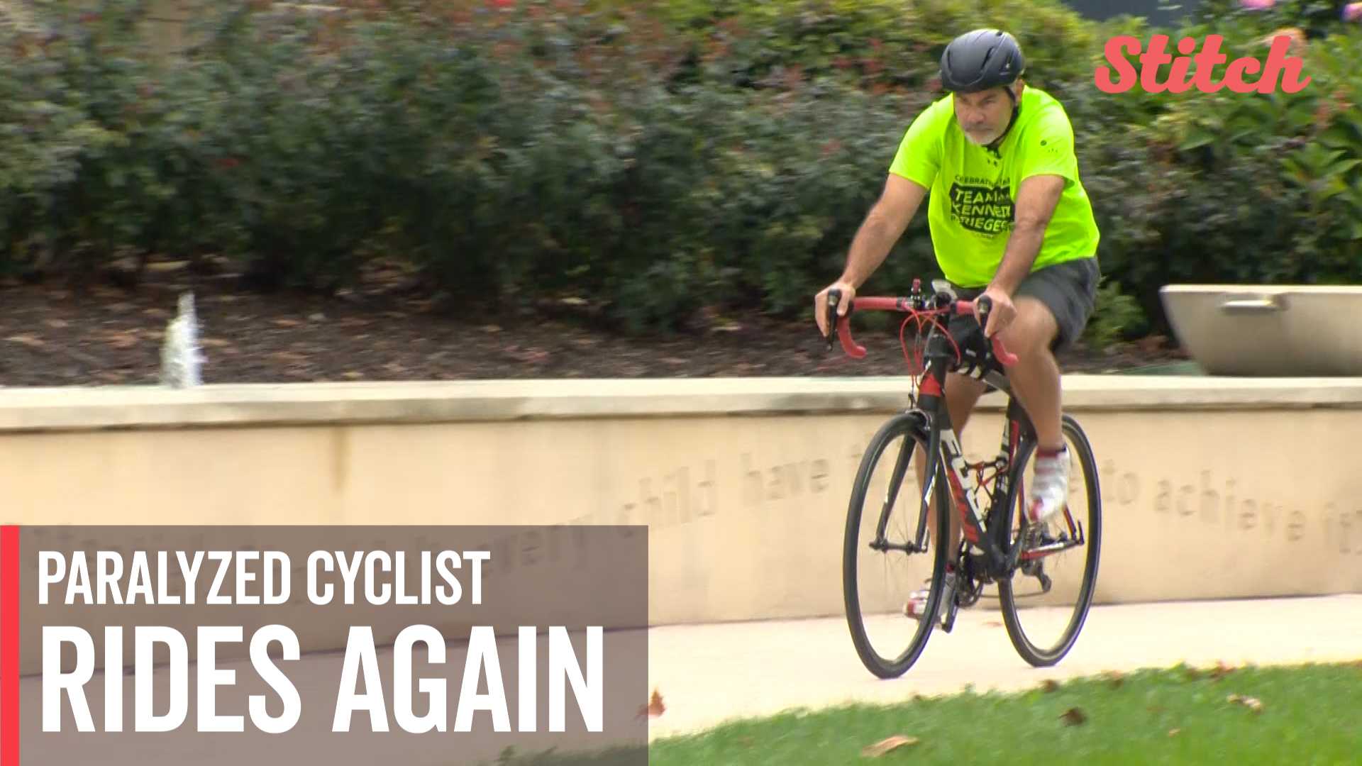 Triathlete bounces back from major setback