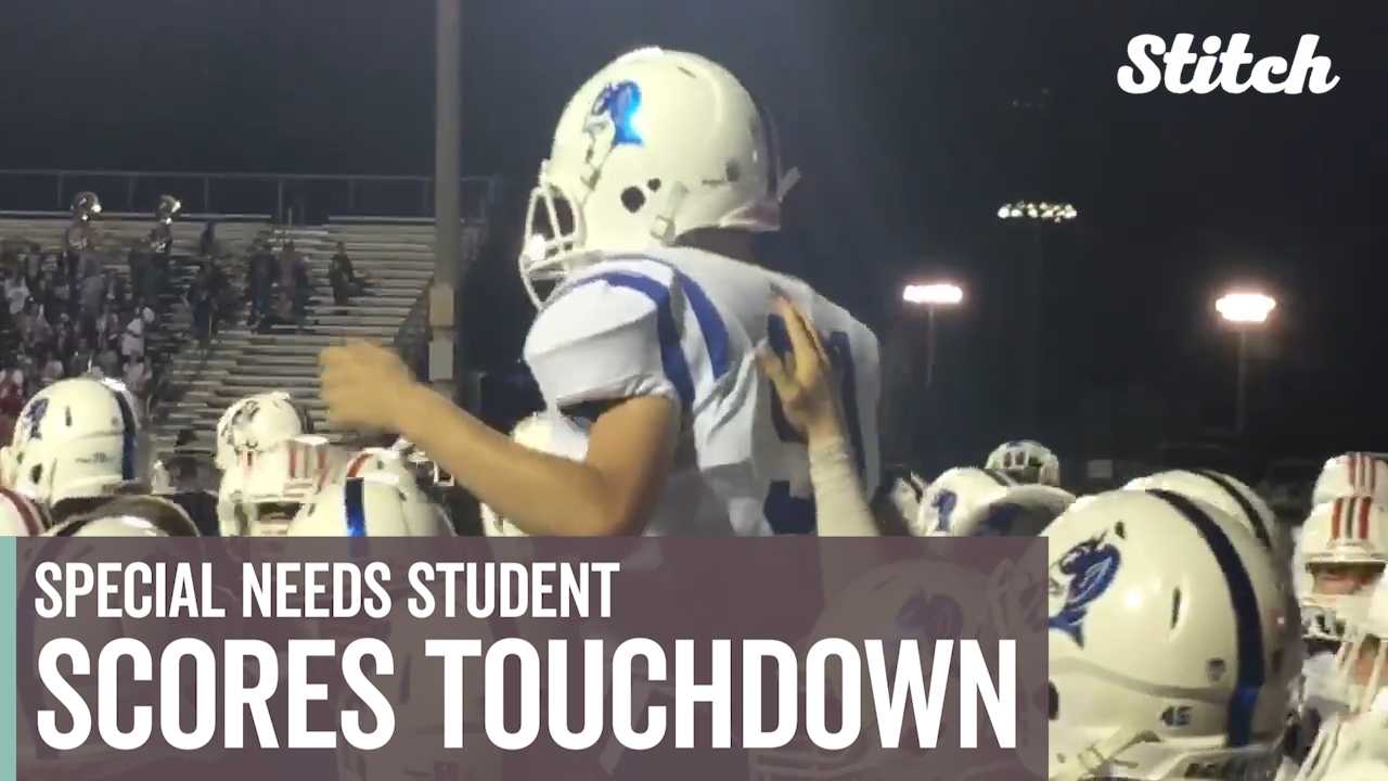 Rival high school teams unite for special moment