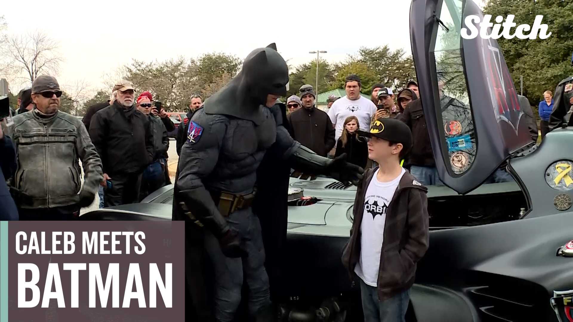 Batman honors boy for trying to save best friend's life