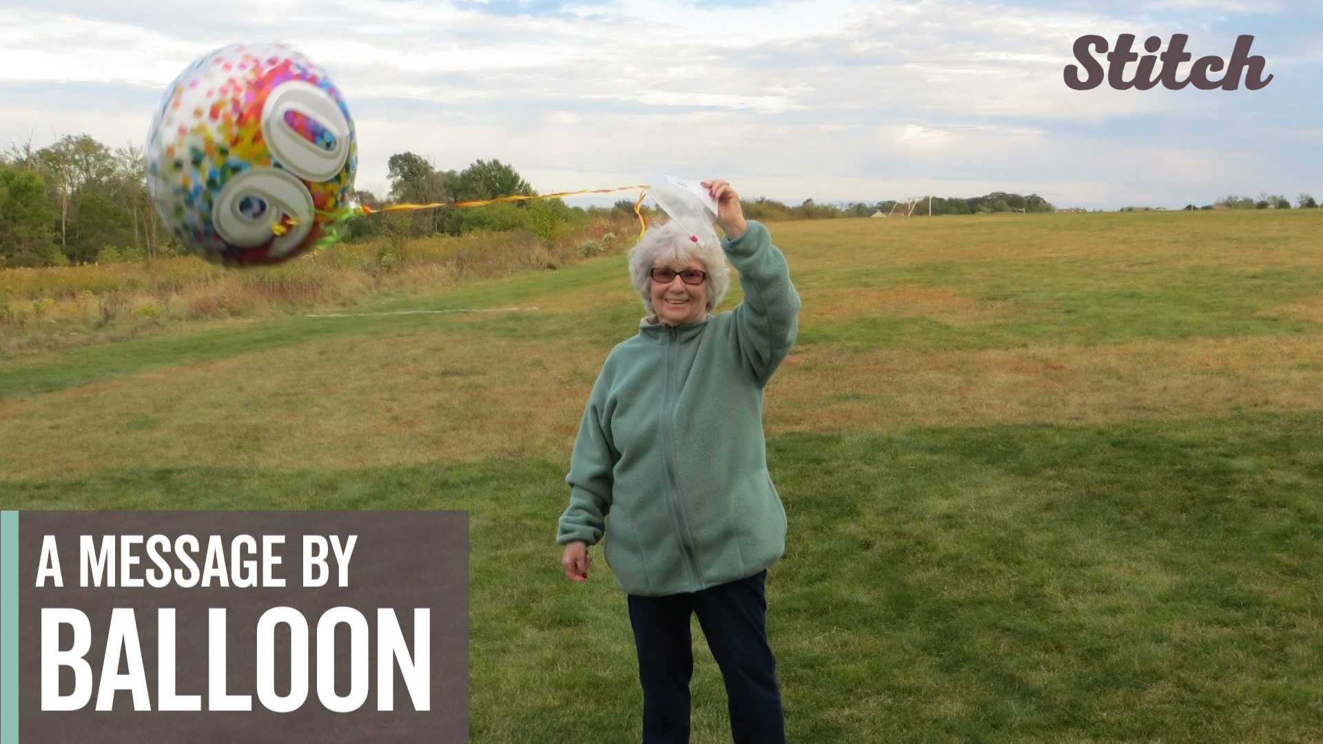 Woman's 90th birthday balloon travels 700 miles