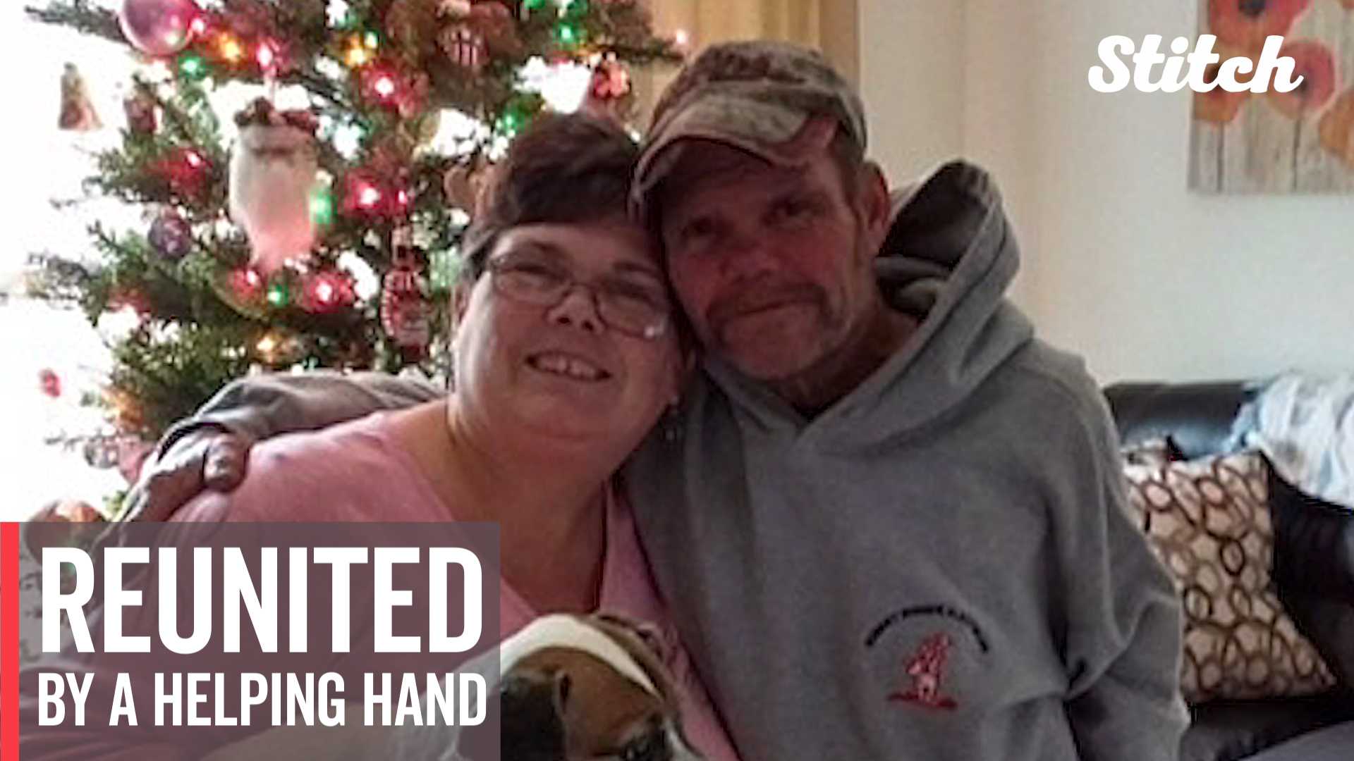 Act of kindness allows homeless man to reunite with his sister