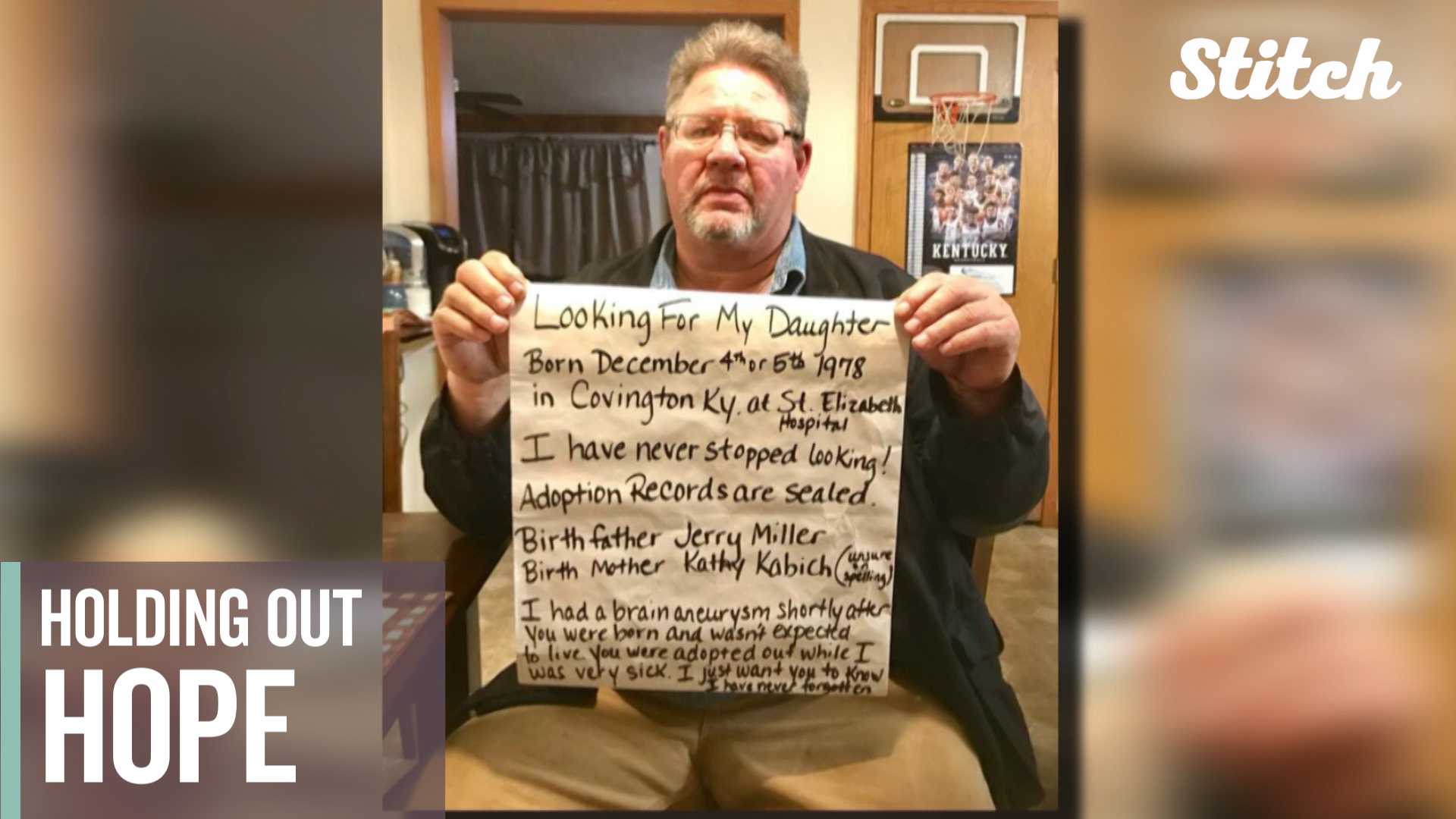 Holding out hope; father finds long-lost daughter after 40 years