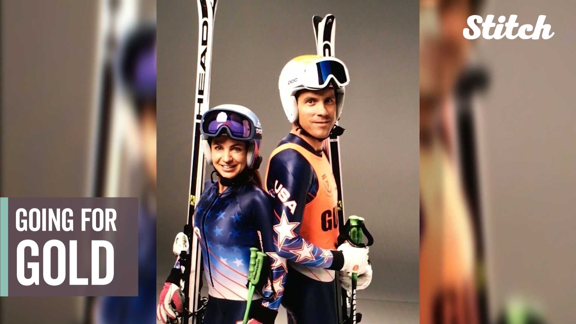 Visually impaired skier going for gold at 2018 Paralympics