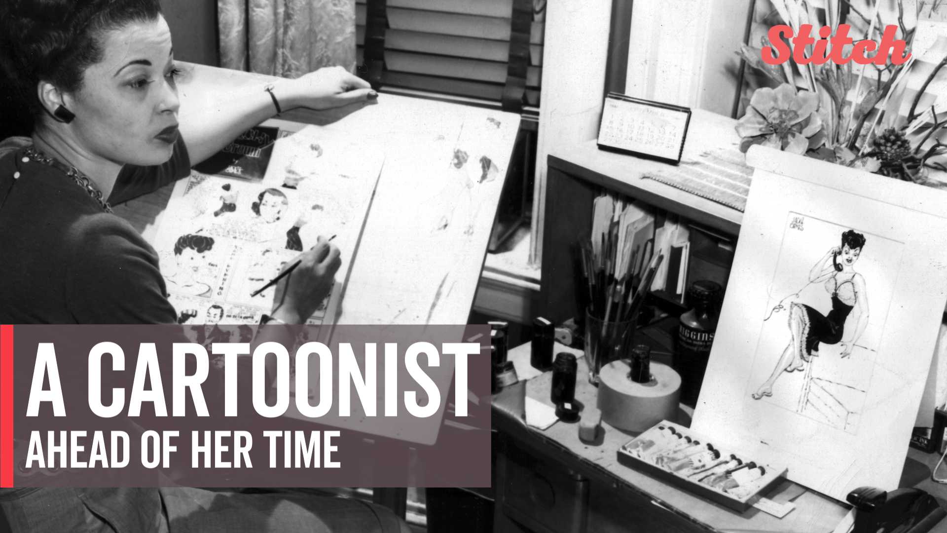 Jackie Ormes, the first African-American woman cartoonist