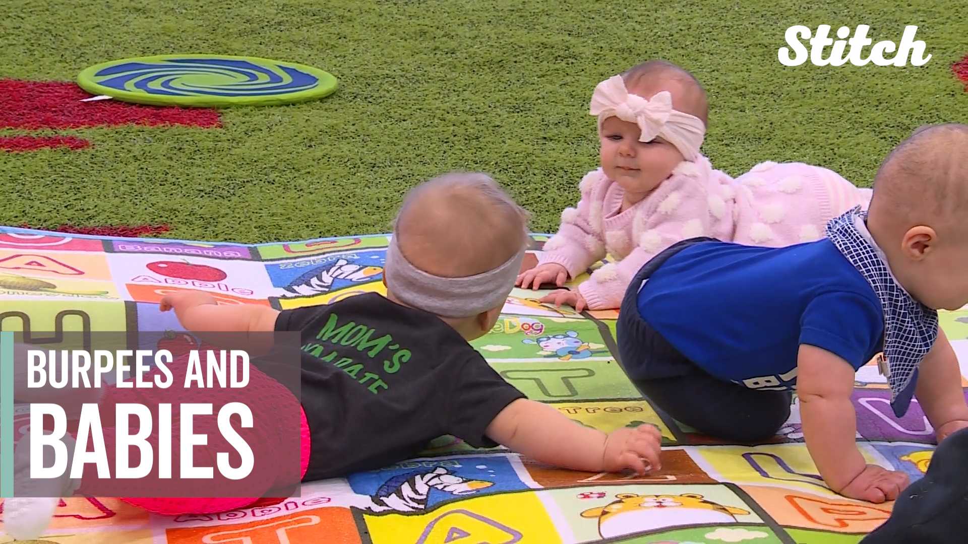 Mommies and babies can now exercise side by side
