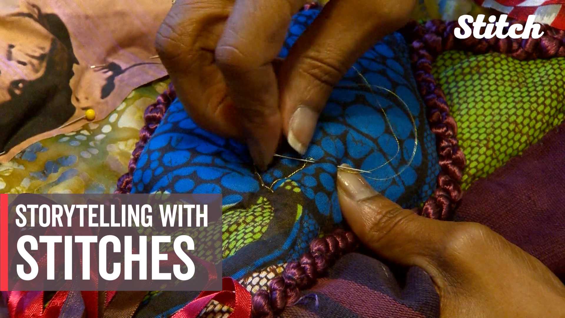 Woman stitches the story of Frederick Douglass' life into handmade quilts