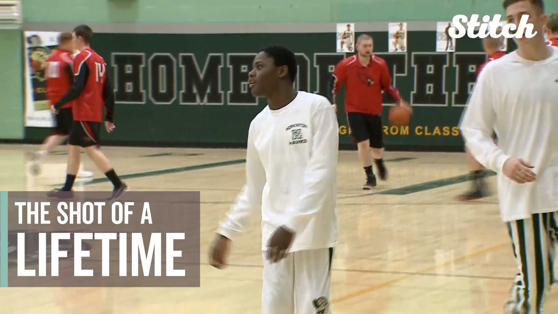 Team manager with cerebral palsy plays on senior night