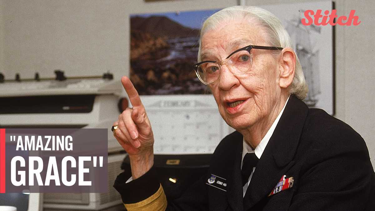 Grace Hopper's forever changed the world of computer