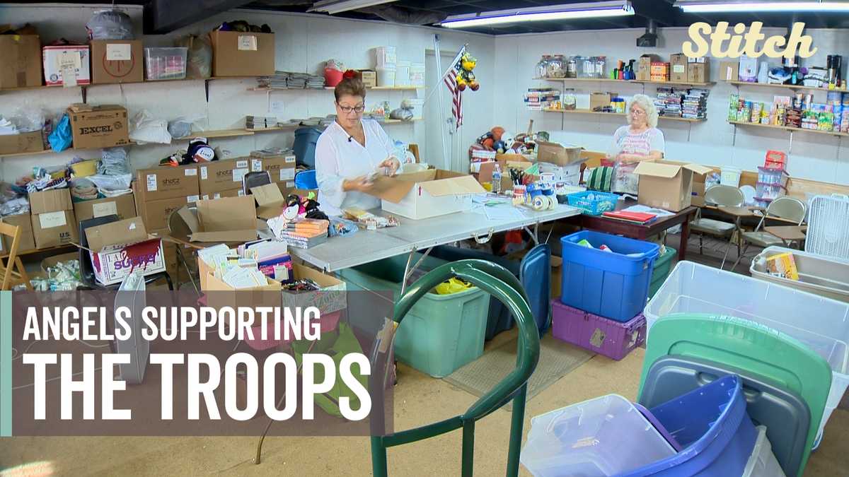 Image result for Troops overseas receive support from 'Angels'