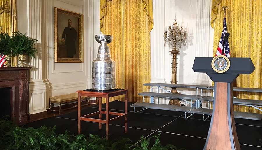 LIVE VIDEO: President Trump congratulates Stanley Cup champion Pittsburgh Penguins at the White House