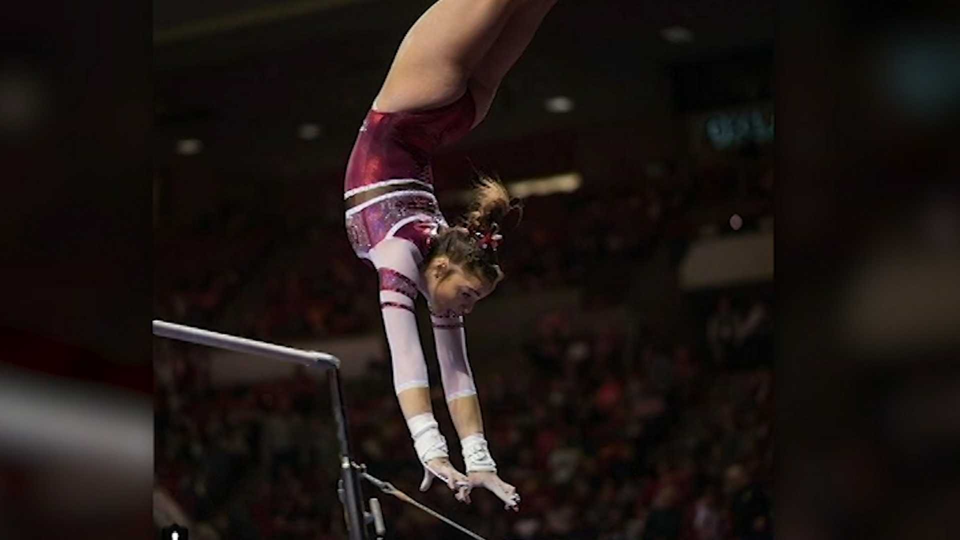 College gymnast reveals sexual abuse at age 15 by former Team USA gymnastics doctor