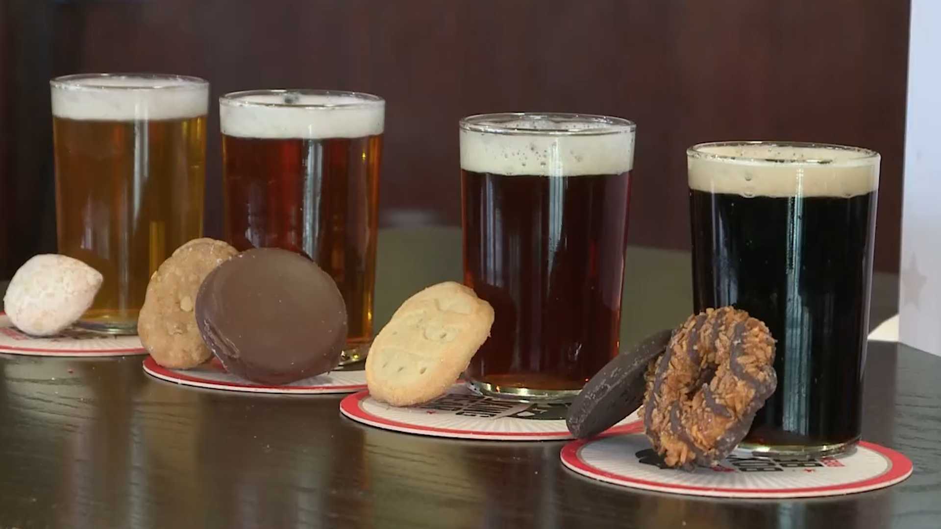 Brewery finds Girl Scout cookies and beer make the perfect pair