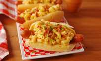 Mac & Cheese Hot Dogs Are How Summer Does Comfort Food