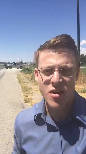Justin Matthews live from scene at Isleta Pueblo