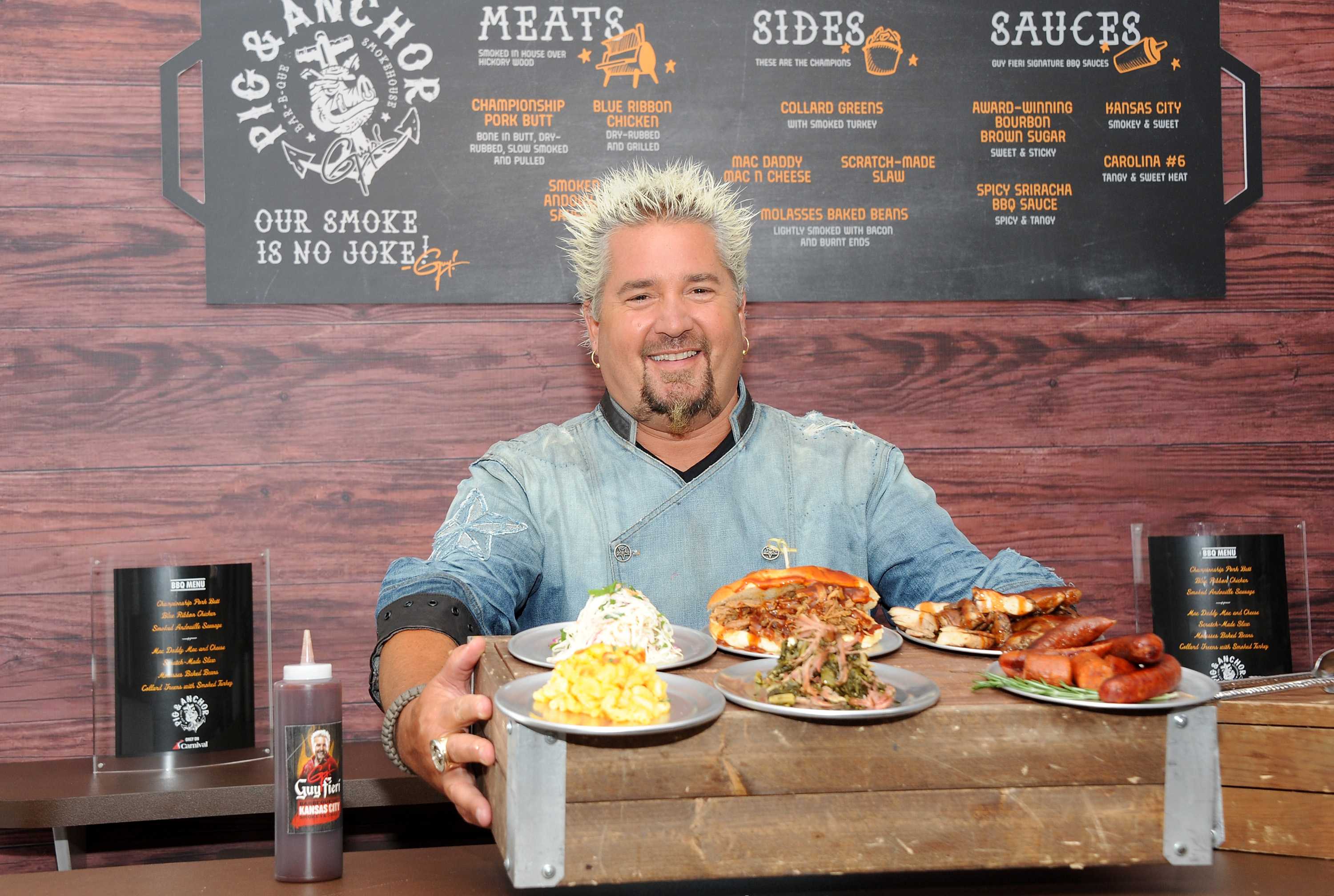 Guy Fieri is cooking 5,000 meals a day for wildfire victims